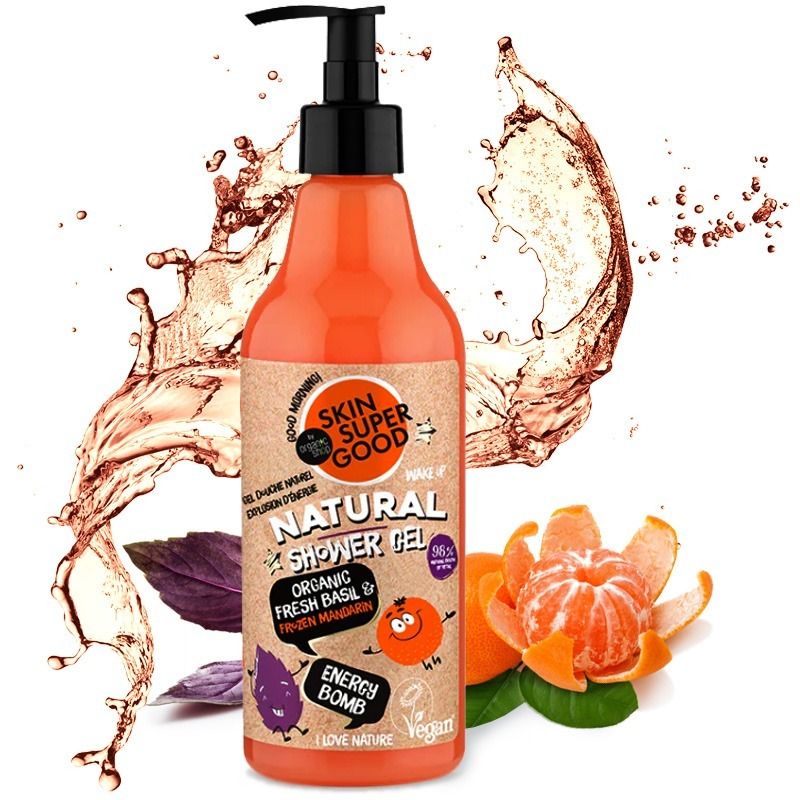 "Skin Super Good" Looduslik dušigeel  "Energy Bomb", 500 ml 
