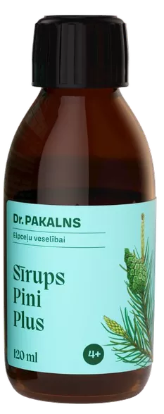 Pini Plus siirup, 120 ml - Dr. Pakalns