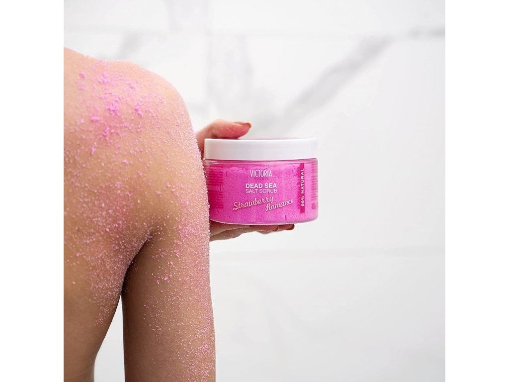 "VICTORIA BEAUTY" Surnumere soolane kehakoorija, maasika ja vaniljega 400g