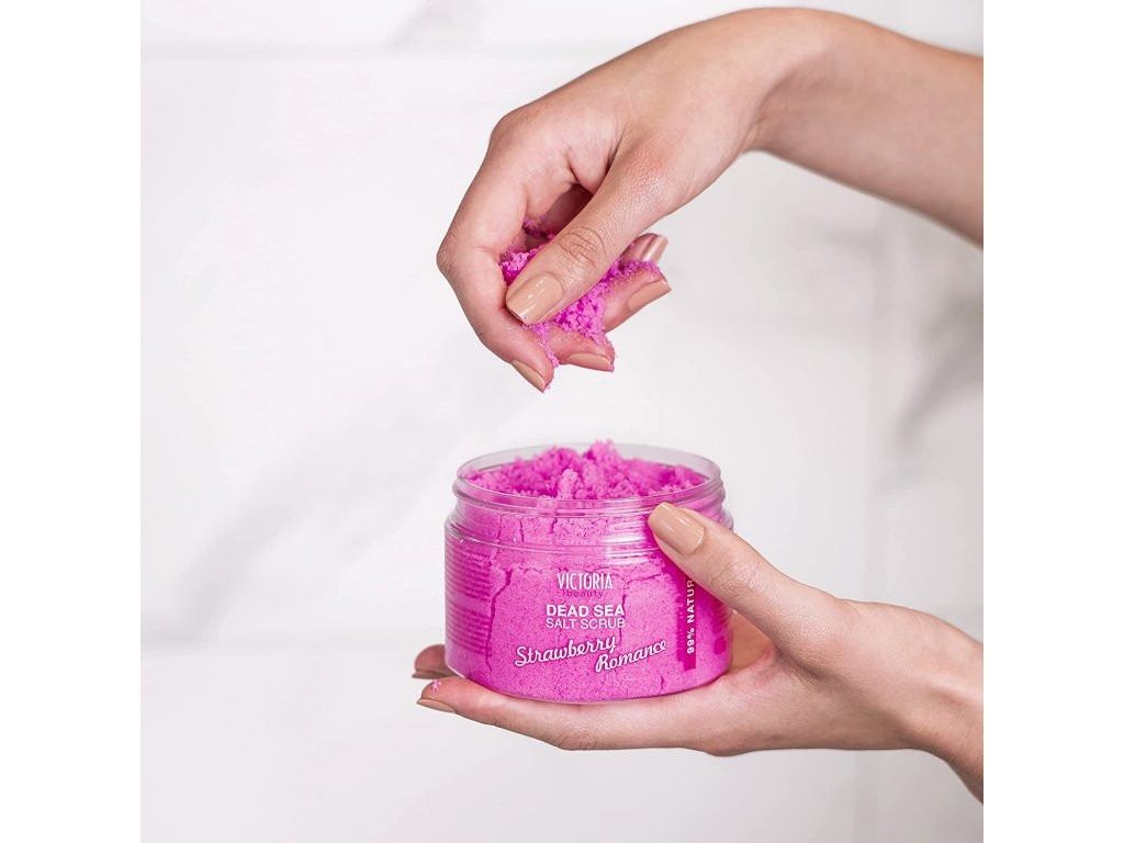 "VICTORIA BEAUTY" Surnumere soolane kehakoorija, maasika ja vaniljega 400g
