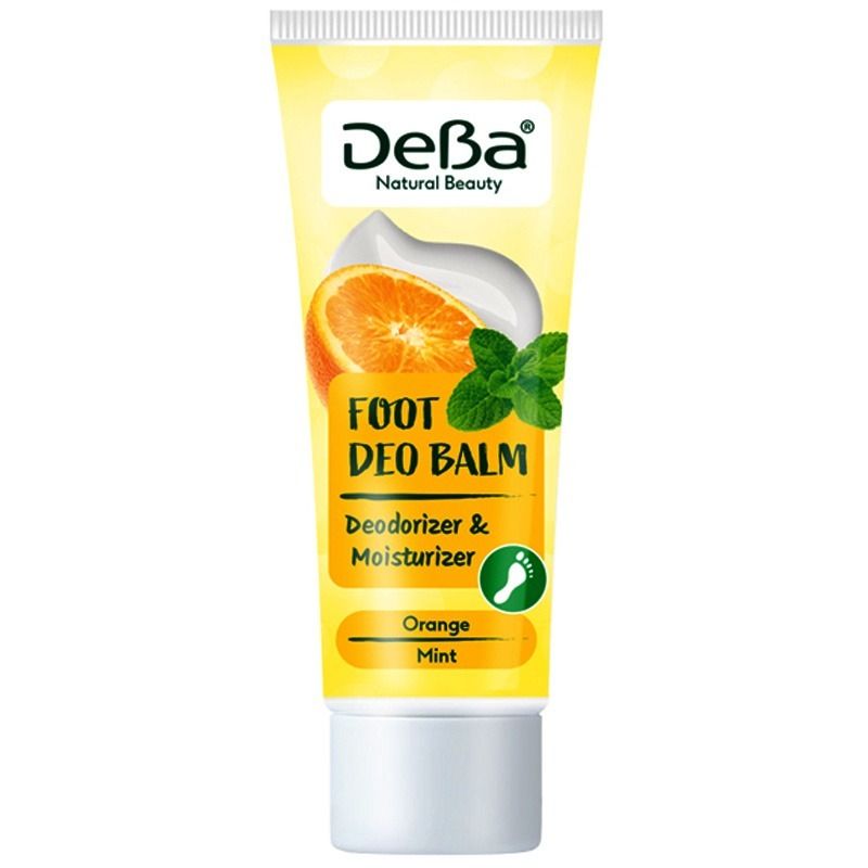 "DeBa" Deo-Palsam jalgadele, apelsini ja piparmündiga, 75 ml 