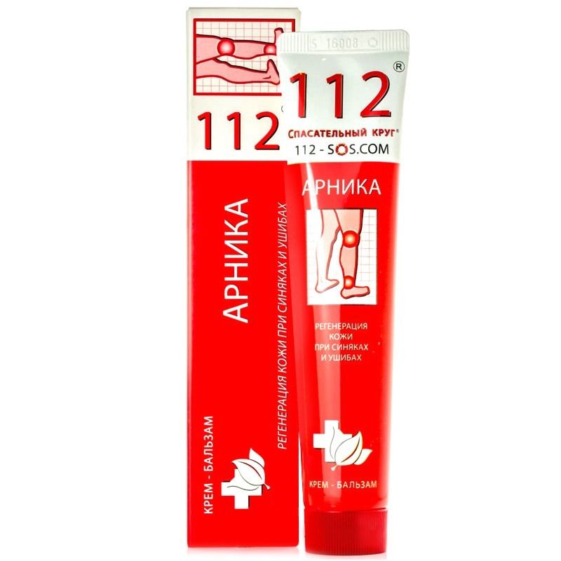 112 "Päästerõõngas" Arnika, kreem-palsam, 50g