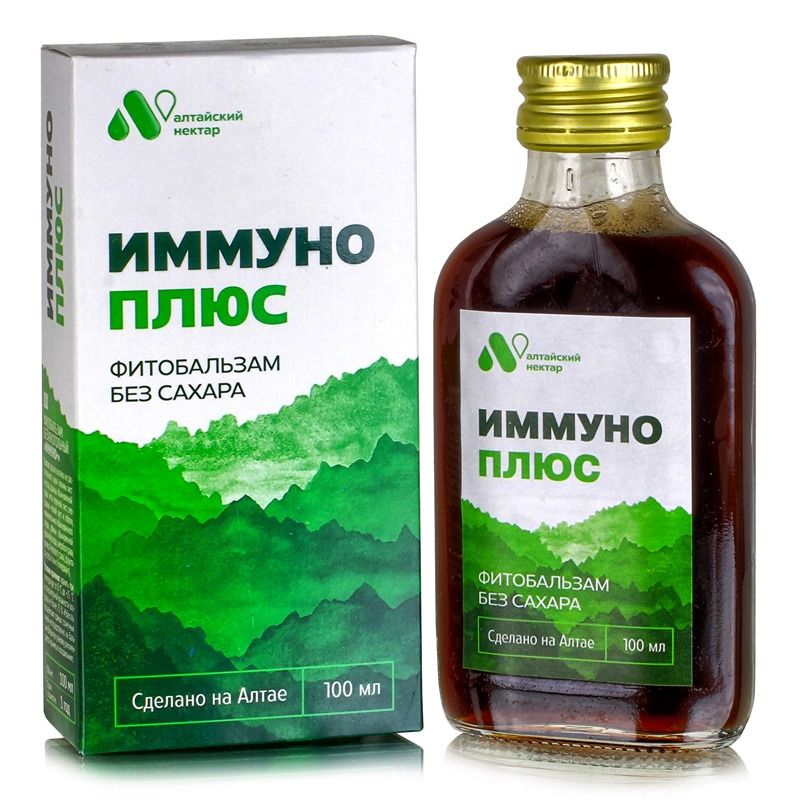АЛТАЙСКИЙ НЕКТАР Фитобальзам Иммуно Плюс 100мл