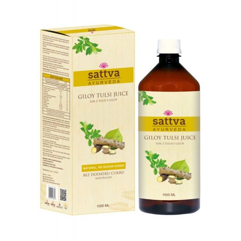 "Sattva" Looduslik Giloy ja tulsi mahl 1000ML