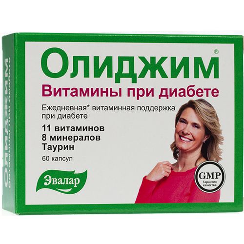 OLIDZIM + vitamiinid TABLETID  N60 EVALAR 