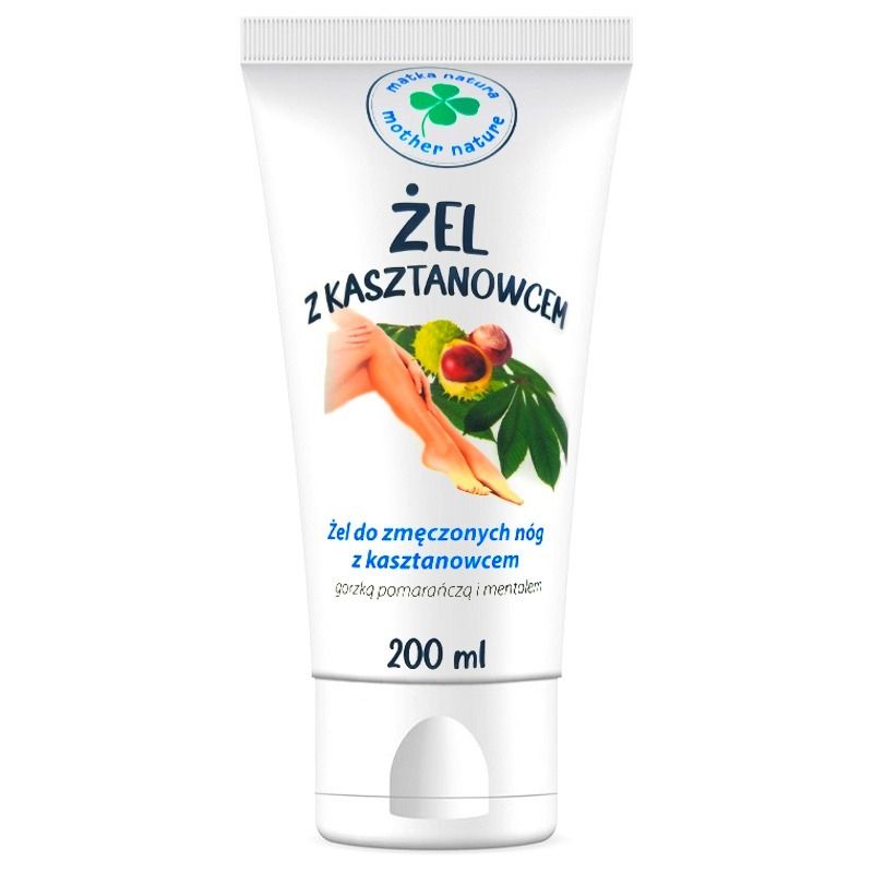 "Matka Natura" Geel jalgadele kastani, mõruapelsini ja mentooliga, 200 ml