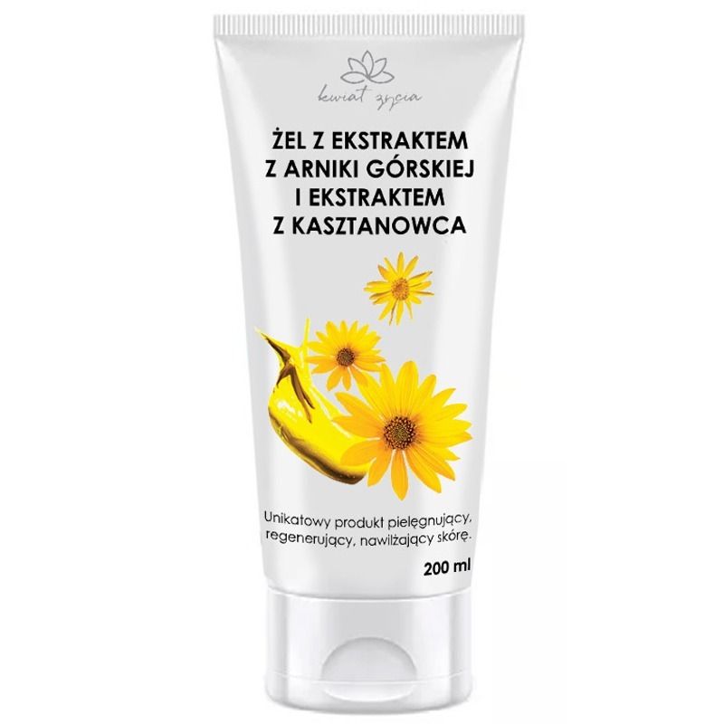 "White Pharma" Geel arnika ja kastani ekstraktiga, 200 ml.