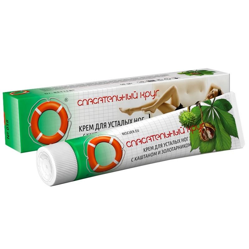 Jalakreem väsinud jalgadele “Päästerõngas”, hobukastaniga 50g nr058 - Dr.Retter