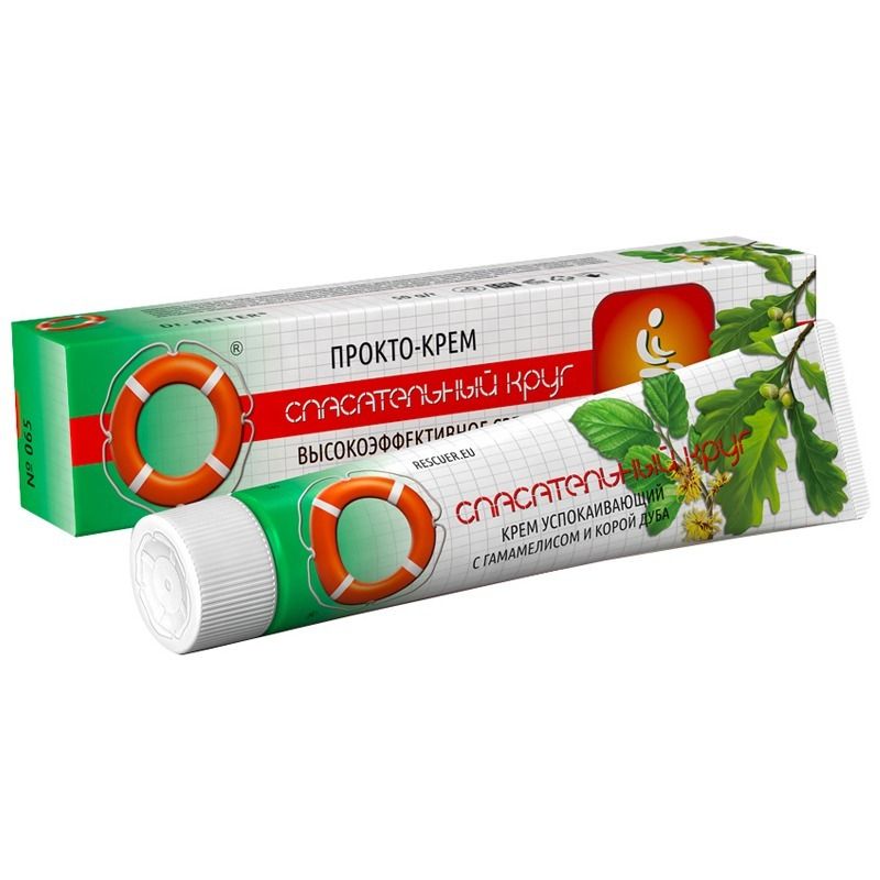 Kreem kehale “Päästerõngas”, Prokto 50g n065  - Dr.Retter