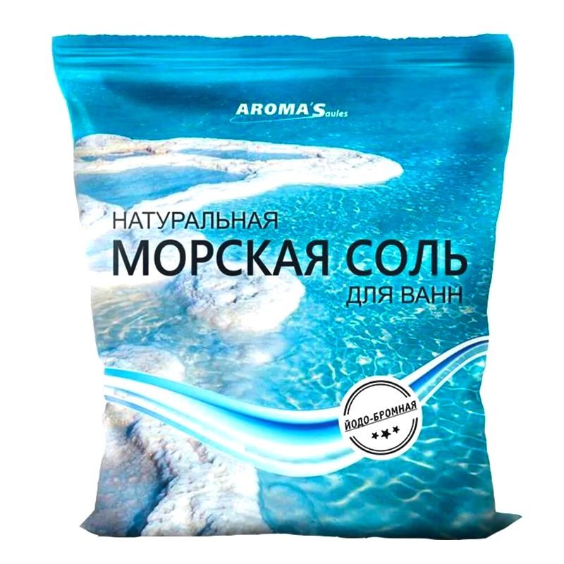 "AromaSaules" Joodi-broomiga meresool, 1 kg