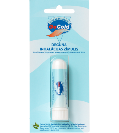 Ninainhalaator, inhalatsioonipliiats 1ml - GoCold