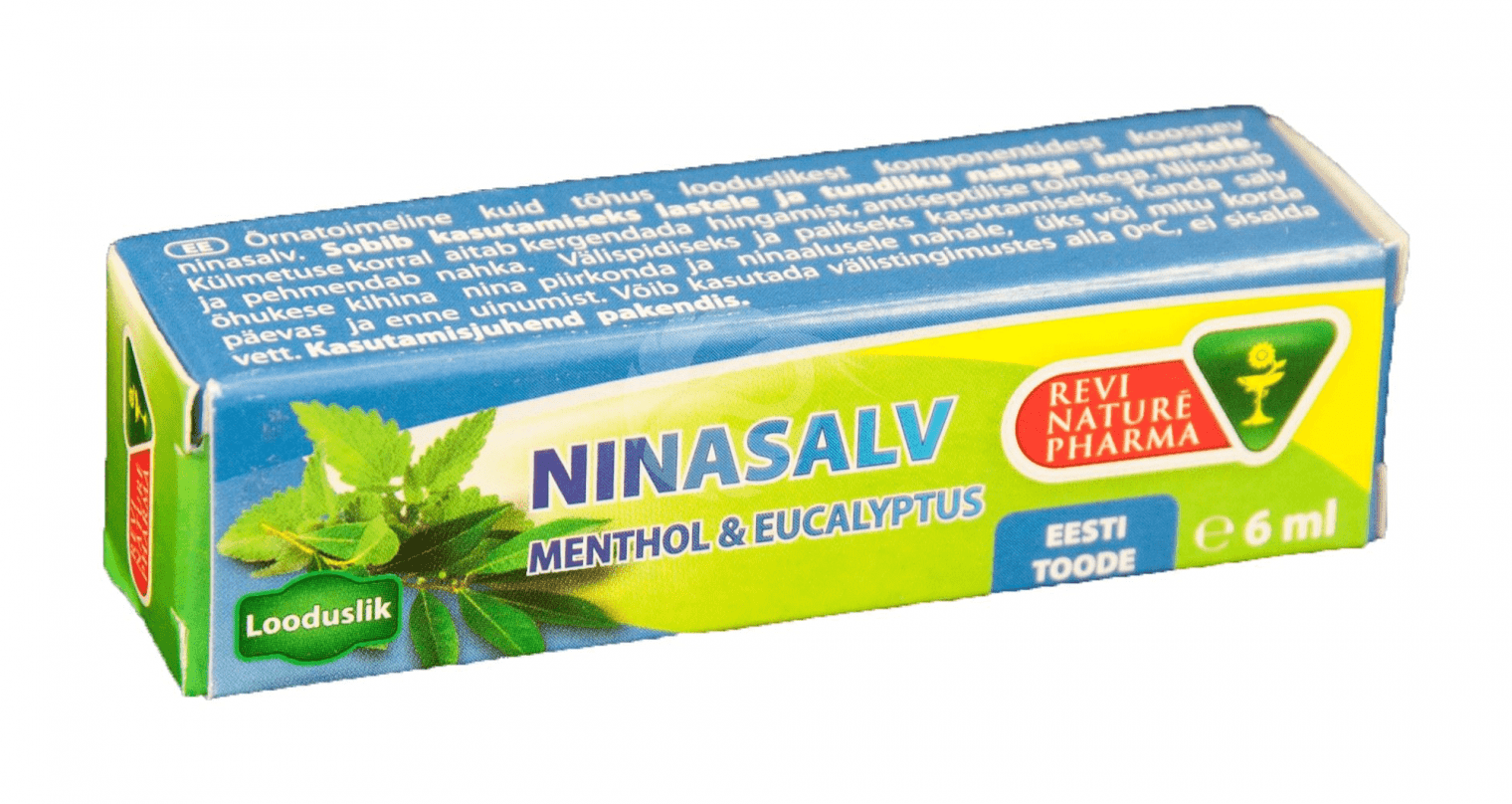 Ninasalv Menthol & Eucalyptus 6ml - Reveliko