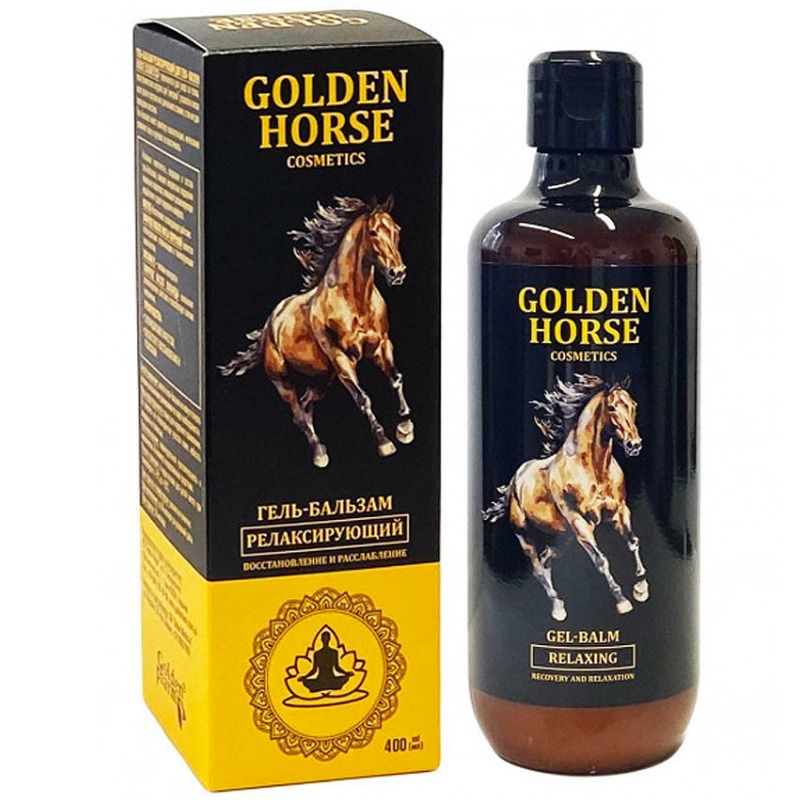 "Golden Horsе" LÕÕGASTAV GEEL-PALSAM KEHALE, 400 ML