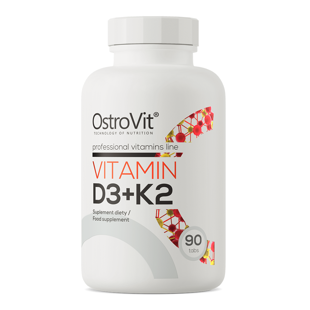 TOIDULISAND VITAMIIN D3 + K2, TABLETID 90 TK. OstroVit