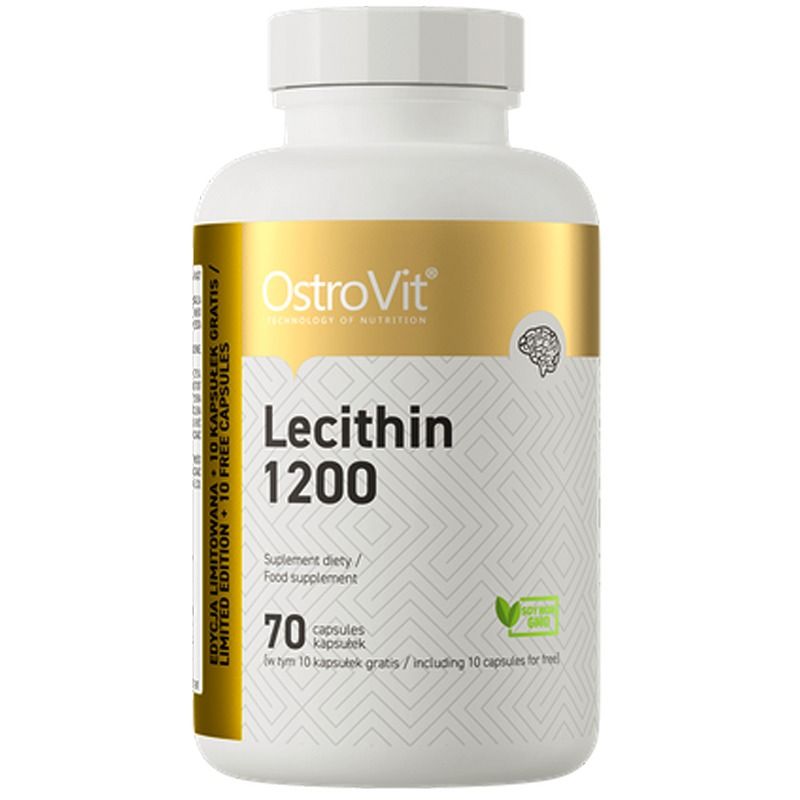 "OstroVit"  TOIDULISAND SOJALETSITIIN 1200 mg, KAPSLID 70 TK.