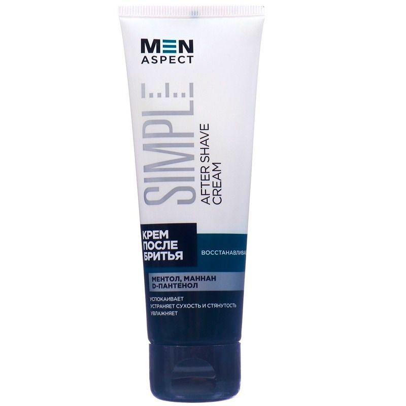 "MEN ASPECT" SIMPLE HABEMEAJAMISEJÄRGNE KREEM, 75 g