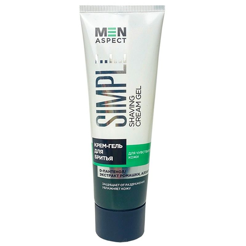 "MEN ASPECT" SIMPLE HABEMEAJAMISE GEEL , 75 g
