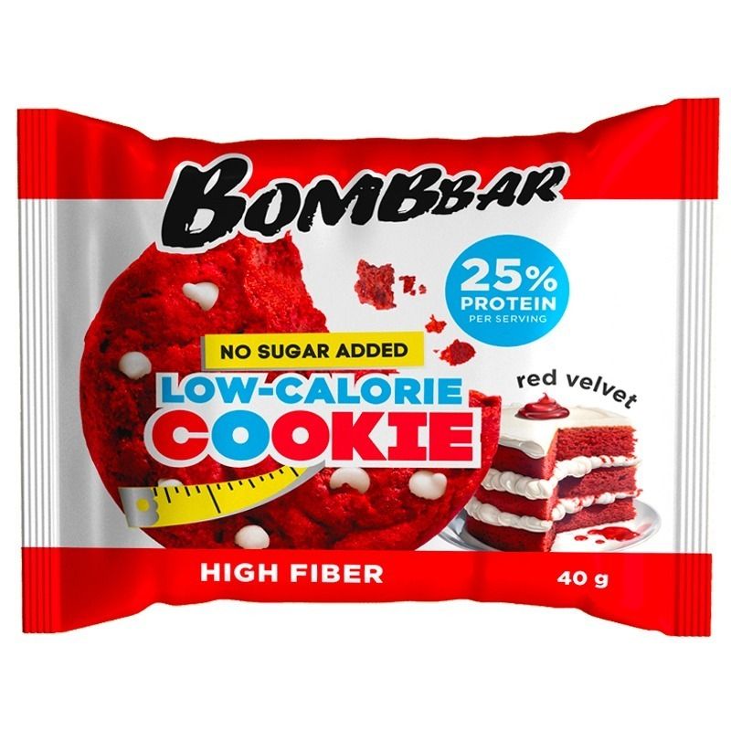 Glasuurimata küpsis, Punane samet maitsega, "BOMBBAR", 40 g