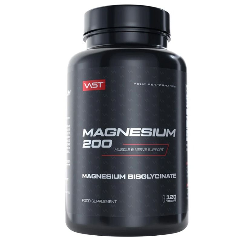"VAST" TOIDULISAND MAGNEESIUM 200, KAPSLID 120 TK.