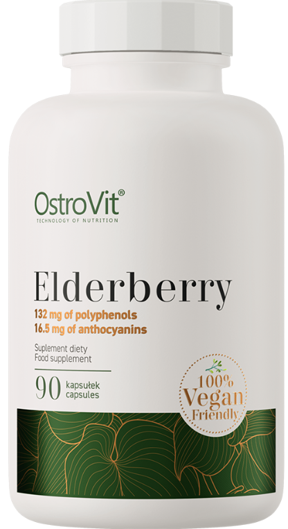 Must leeder Vege "OstroVit", 90 kapslit