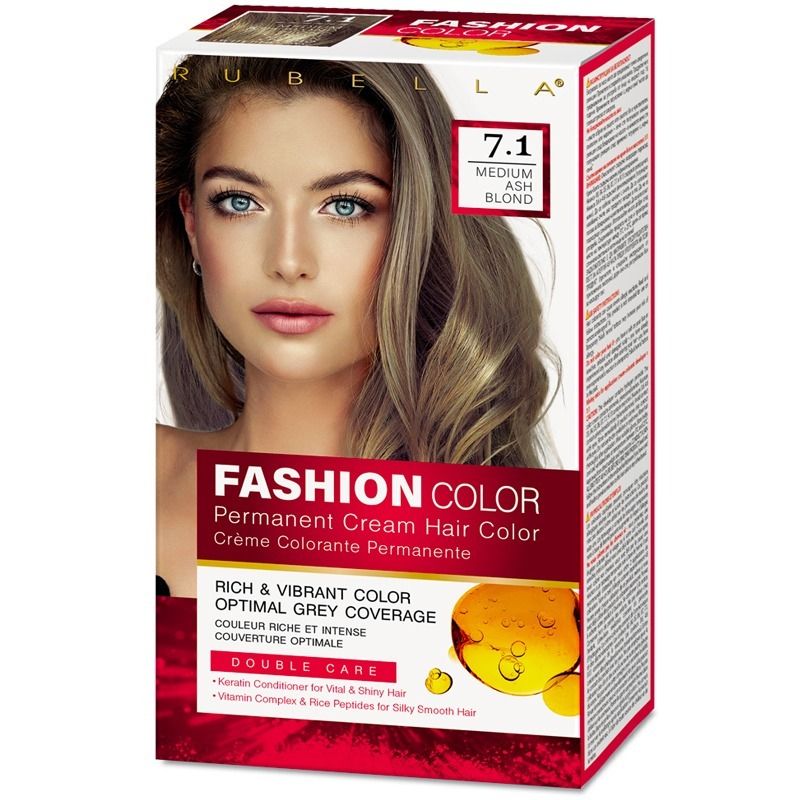 RUBELLA FASHION JUUKSEVÄRV TUHKHALL BLONDE 7.1 , 115 ml
