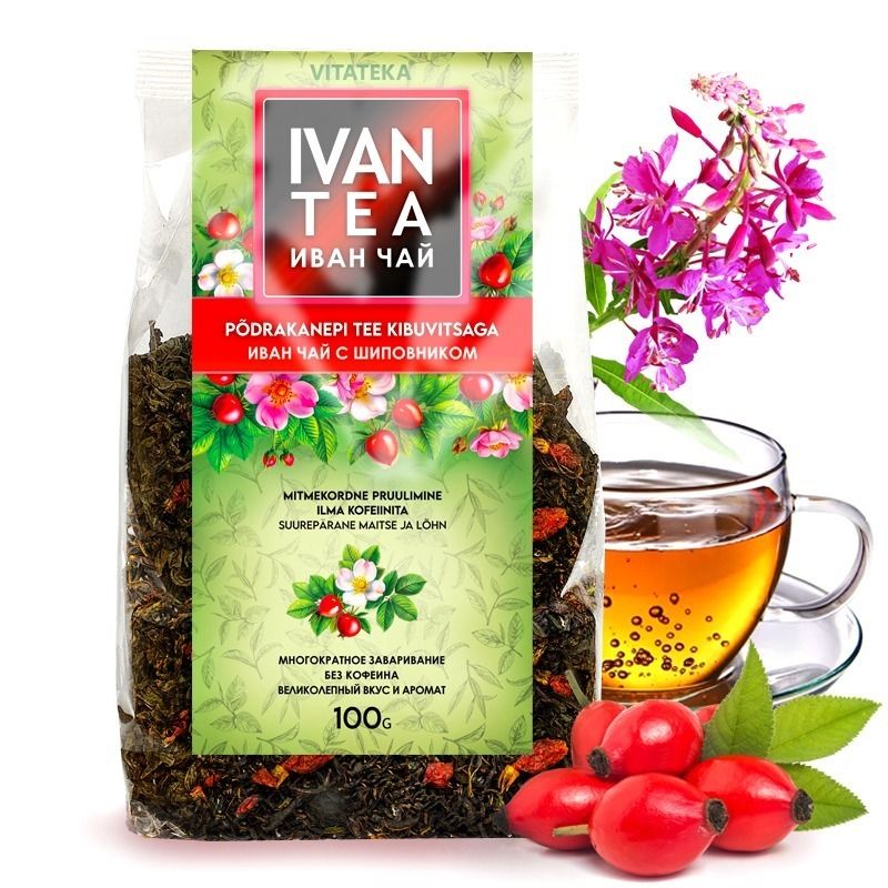 PÕDRAKANEPI TEE шиповник100 GR. VITATEKA