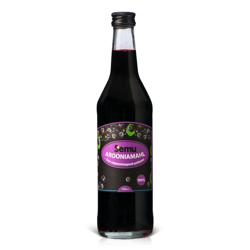 Aroonia täismahl Semu 100% 500ml