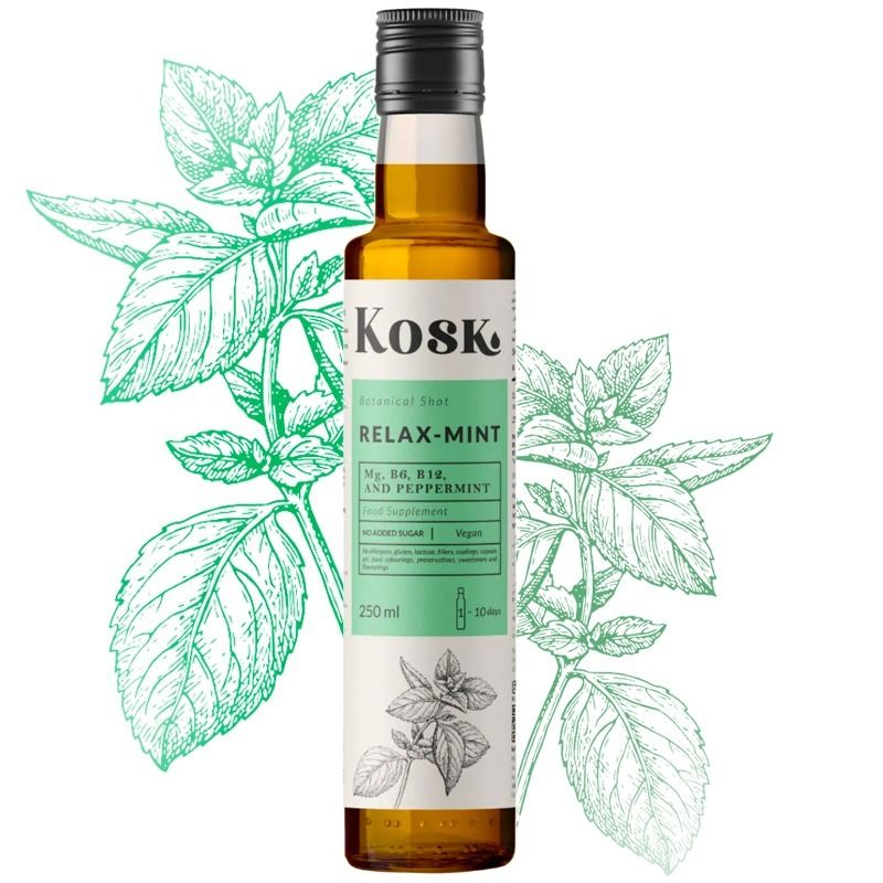 "KOSK"  RELAX-MINT  Botanical Shot  250 ml