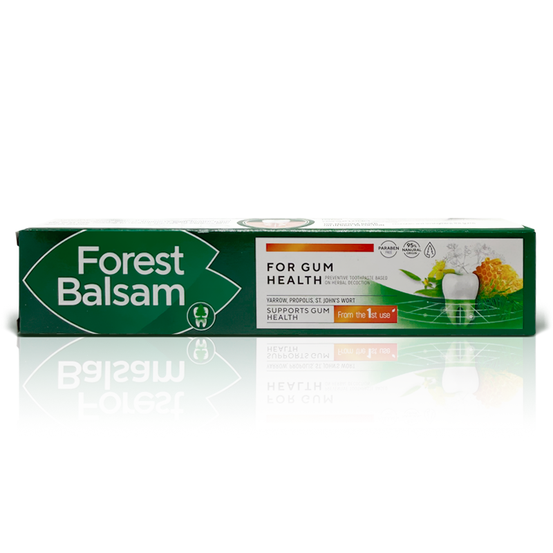 "FOREST BALSAM" HAMBAPASTA TARUVAIGU JA NAISTEPUNA EKSTRAKTIDEGA 75ML