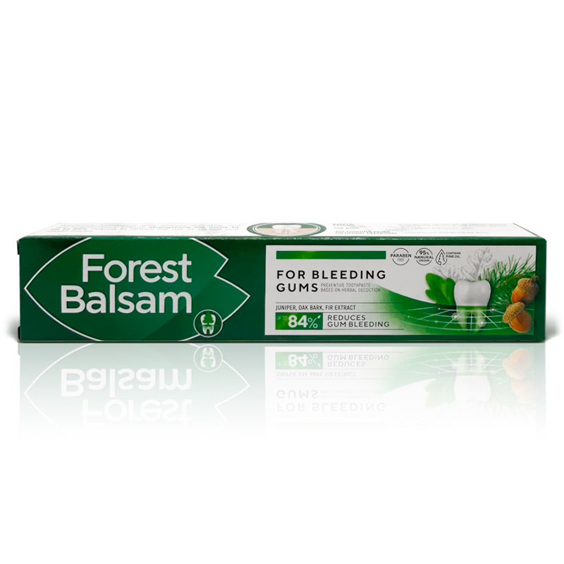"FOREST BALSAM" HAMBAPASTA TAMMEKOORE JA KUUSEEKSTRAKTIDEGA 75ML