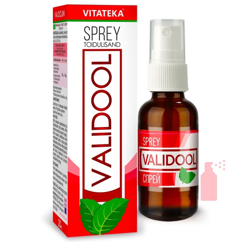 "VITATEKA" VALIDOOL SPREI 20 ML