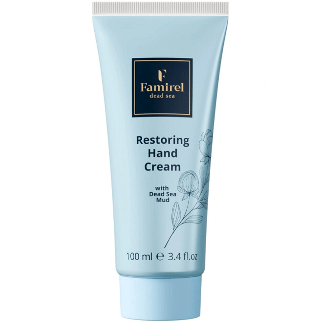 "FAMIREL" Taastav kätekreem Surnumere mudaga 100 ml
