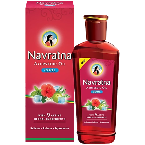 "NAVRATNA" JAHUTAV ÕLI 90 ML 