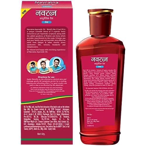 "NAVRATNA" JAHUTAV ÕLI 90 ML 