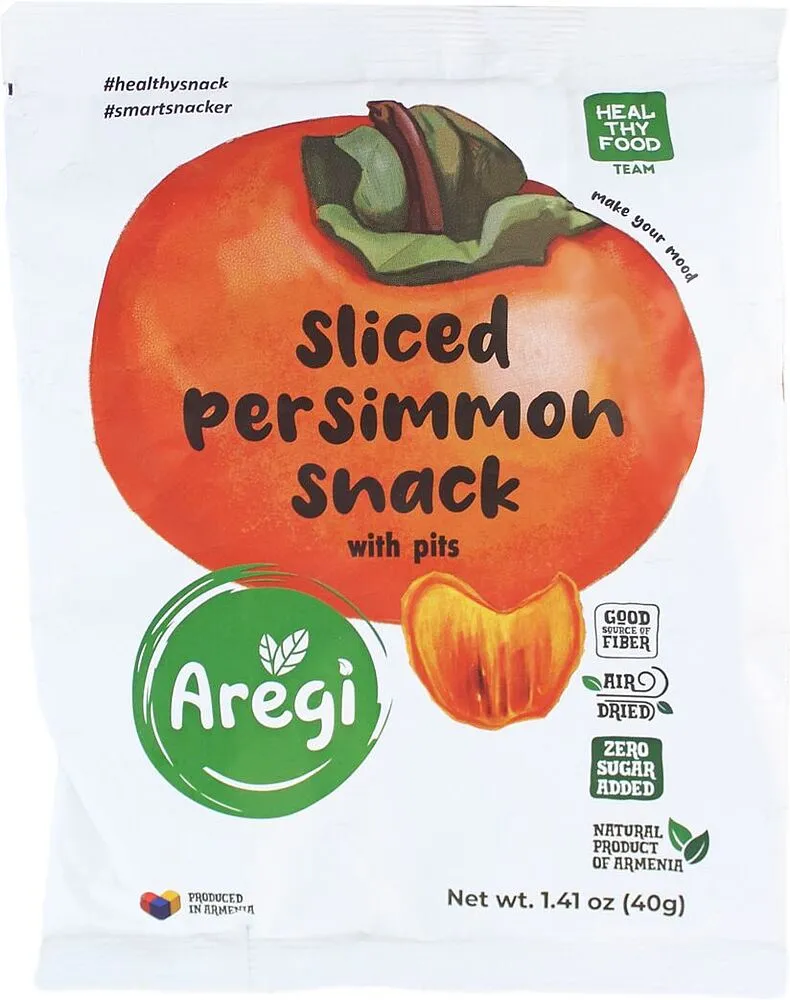 "AREGI" Viilutatud hurmaa suupiste, 40 g
