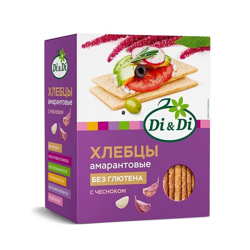 "Di&Di" Amarandi näkileivad küüslaugumaitselised, 195 g 