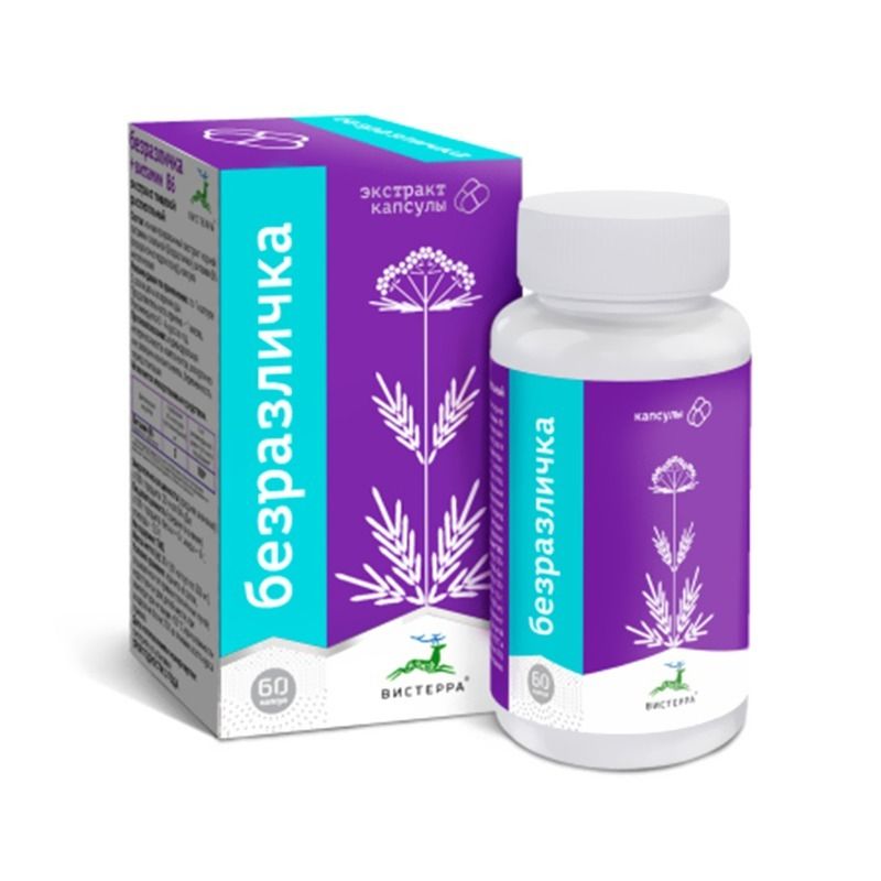 "VISTERRA" TAIMNE EKSTRAKT -  PATRINIA RUPESTRIS+VITAMIIN B6  N60