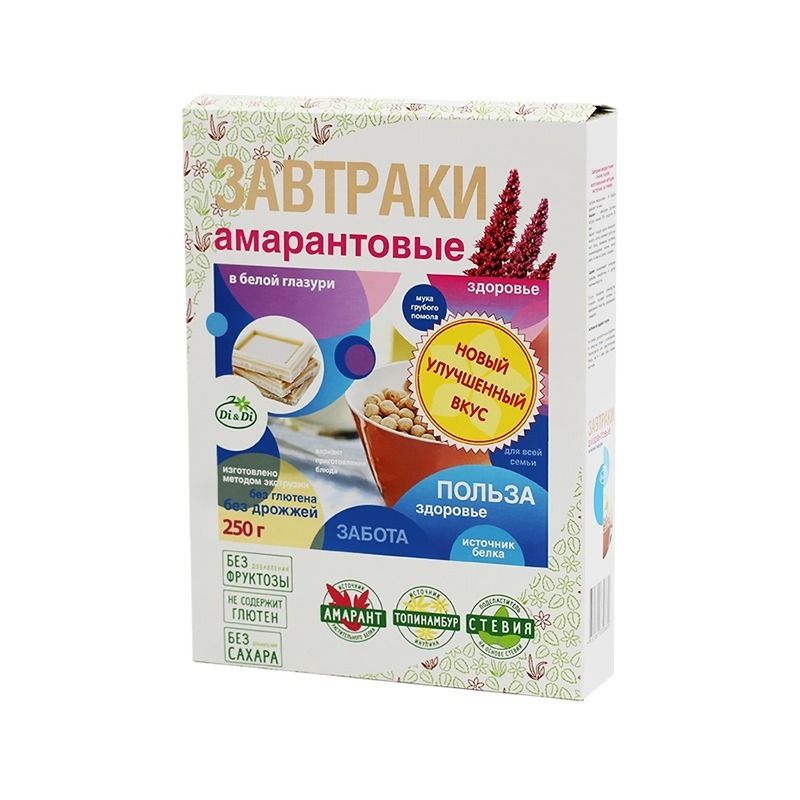 "Di&Di" Amarandi hommikusöök valges glasuuris, 250 g