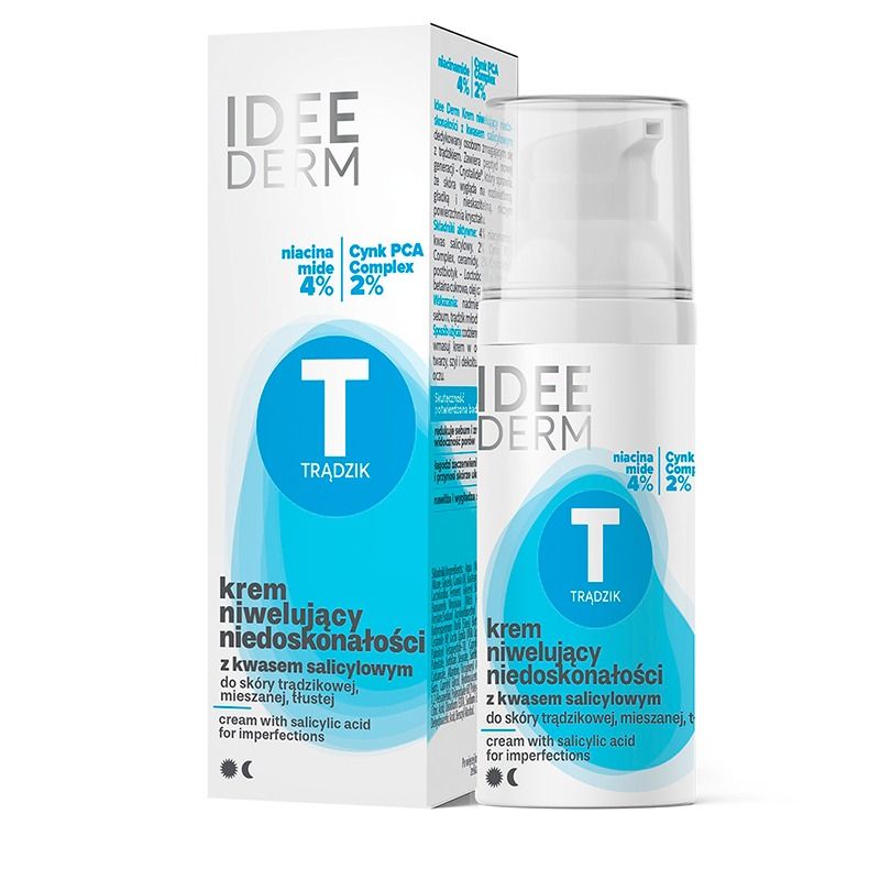 "IDEE DERM" Aknevastane salitsüülhappega kreem, 50 ml