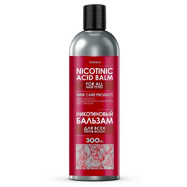  "VITATEKA" Nikotiinhappe juuksepalsam 300 ml