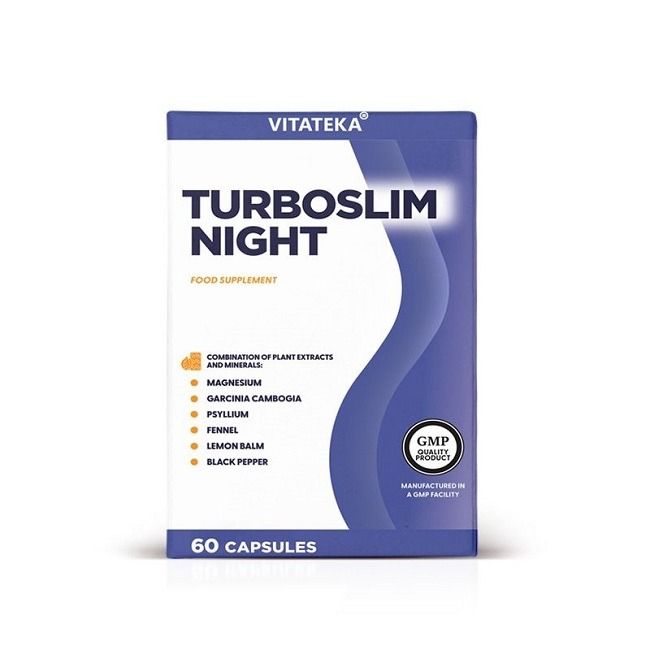 "VITATEKA" TURBOSLIM ÖÖ kapslid, N60
