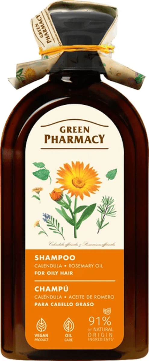 "GREEN PHARMACY" Šampoon saialille ja rosmariiniõliga, 350 ml