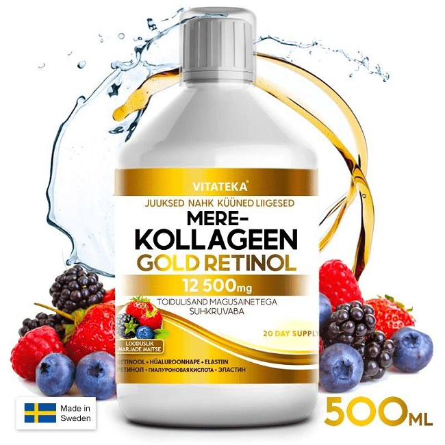 "VITATEKA" Merekollageen Gold retinol 500 ml