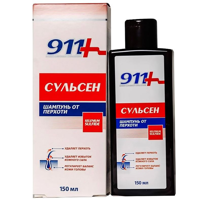 911 ŠAMPOON SULSEN KÕÕMAVASTANE 150ML 