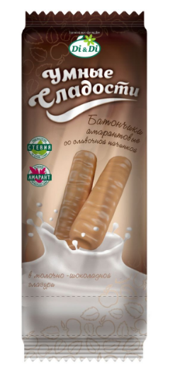 Amarindibatoonid Nutikad Maiused piimašokolaadiga glasuuris 20g
