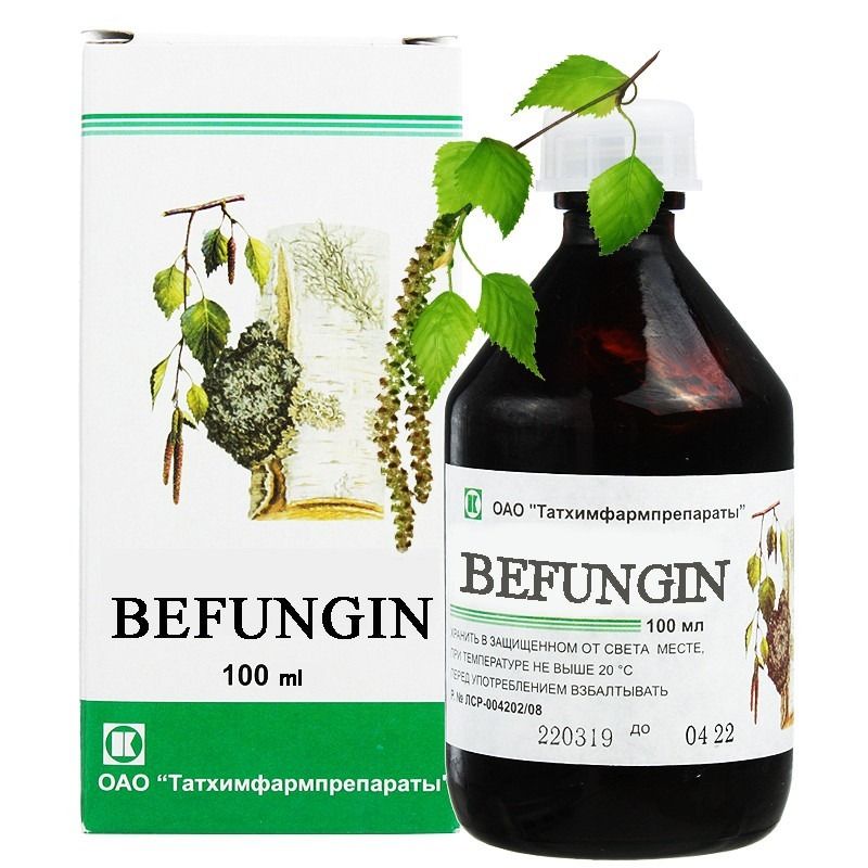 BEFUNGIN 100 ML Tathimfarmpreporatõ - RU