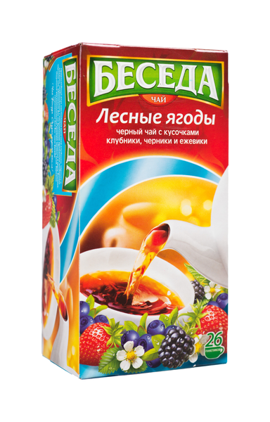 Beseda must baikhovid tee metsa marjad 26p/1,5g ( lesnye jagody )( лесные ягоды )