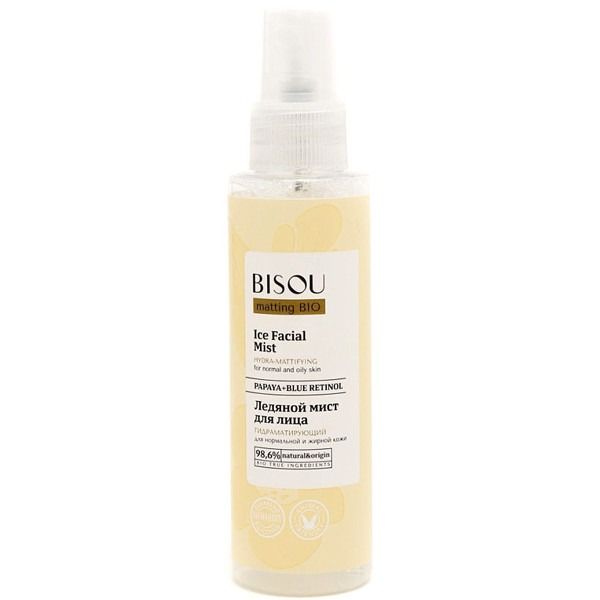 BISOU JÄÄ MIST HÜDRA MATISTAV NÄOLE NORMAALSELE JA RASUSELE NAHALE 120ML