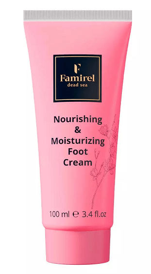"FAMIREL" Toitev ja multivitamiinidega jalakreem 100 ml