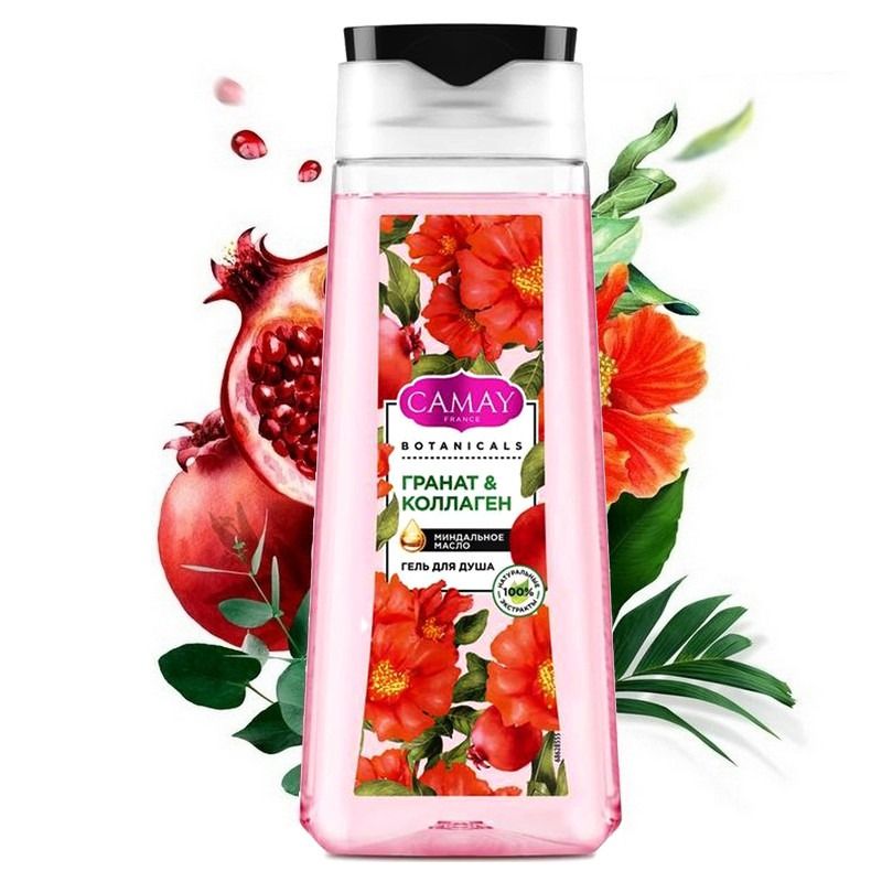 CAMAY DUŠIGEEL GRANAAT KOLLAGEEN  250 ML